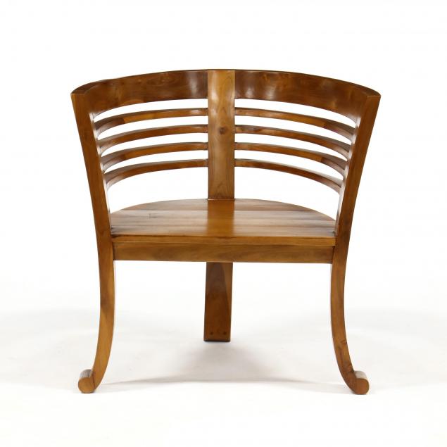 contemporary-teak-club-chair