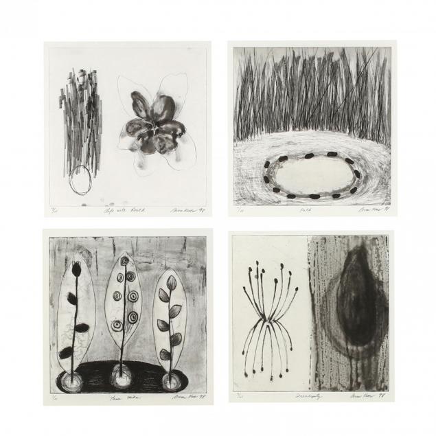 anna-kunz-american-20th-21st-century-group-of-four-etchings