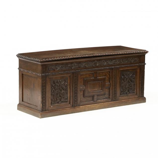 jacobean-style-carved-oak-blanket-chest