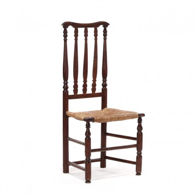 new-england-william-and-mary-cherry-bannister-back-side-chair