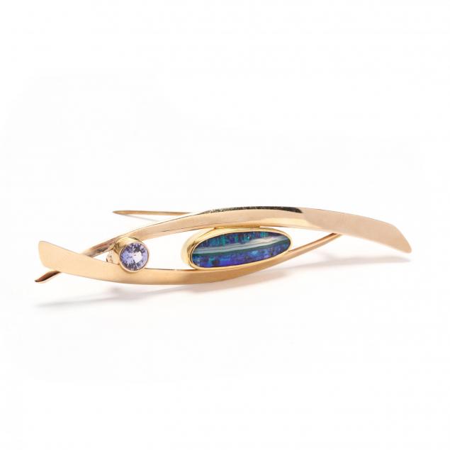 14kt-gold-opal-and-purple-zircon-brooch-ben-dyer