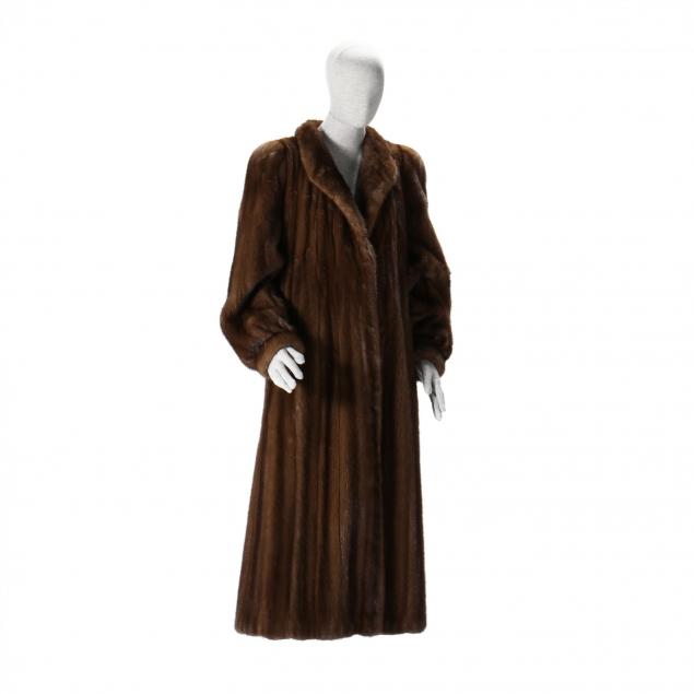 ladies-full-length-mink-coat-yves-saint-laurent