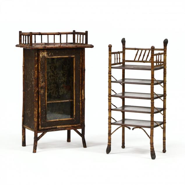 antique-burnt-bamboo-cabinet-and-shelf