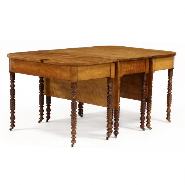 american-sheraton-tiger-maple-drop-leaf-banquet-table