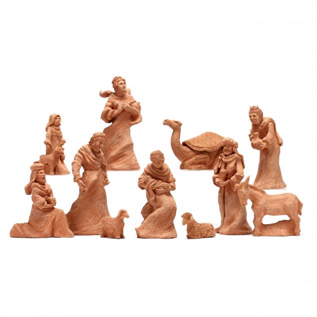 southern-pottery-nativity-scene-i-creche-i