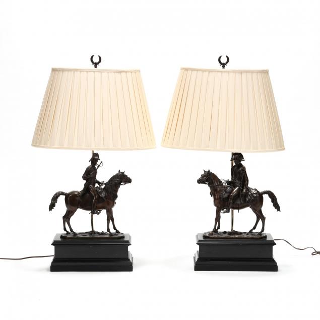 pair-of-fine-figural-bronze-and-stone-lamps-of-napoleon-and-wellington