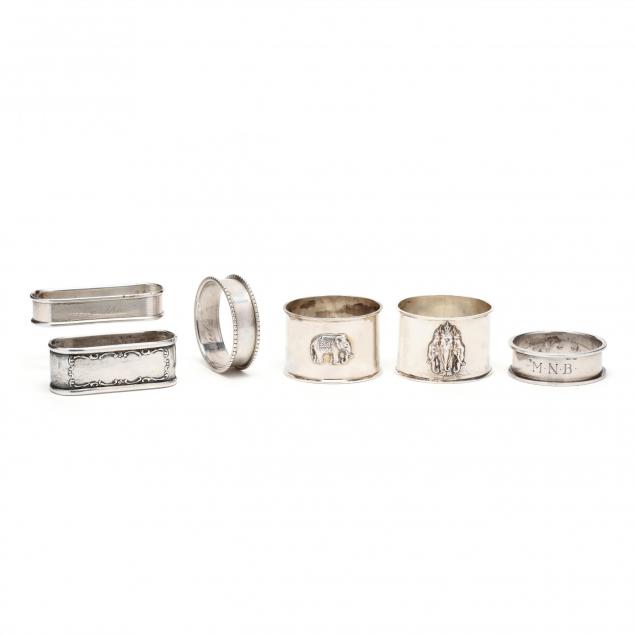 an-assembled-set-of-six-sterling-silver-napkin-rings