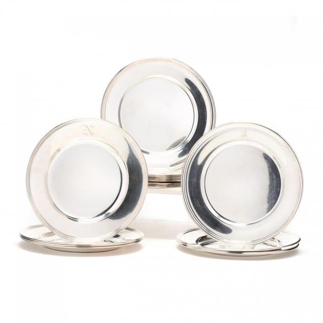 an-assembled-set-of-14-sterling-silver-bread-plates