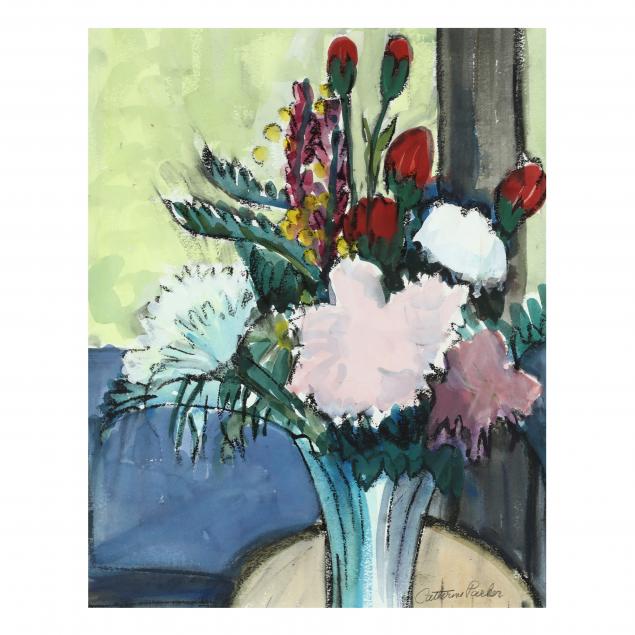 catherine-burchfield-parker-ny-1926-2012-floral-still-life