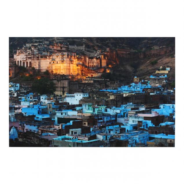 alex-treadway-british-20th-21st-century-i-blue-bundi-rajasthan-india-2012-i