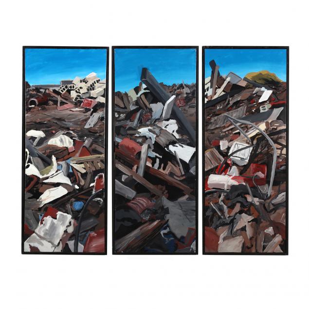 stephen-popadich-nc-rubble-heap-triptych