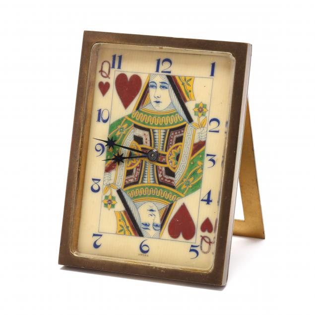 vintage-queen-of-hearts-travel-clock