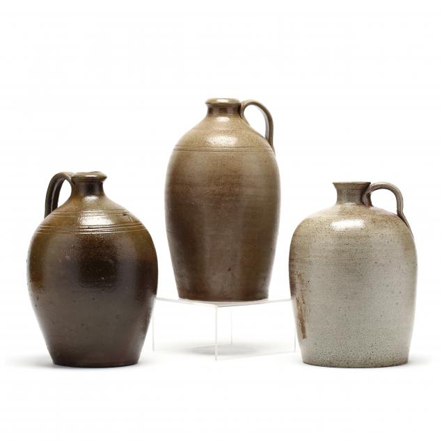 three-nc-pottery-jugs