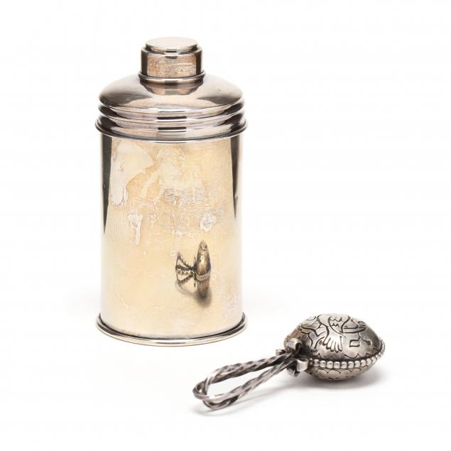 a-vintage-sterling-silver-baby-powder-jar-and-rattle