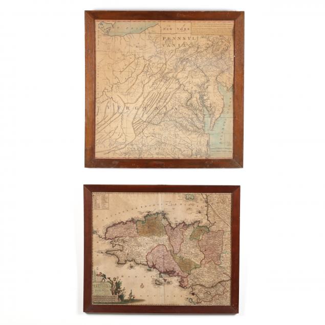 two-antique-regional-maps