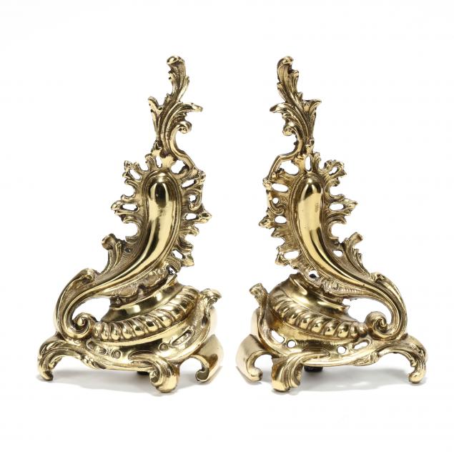 pair-of-french-rococo-style-brass-chenets