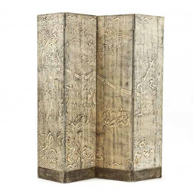 decorative-chinese-double-sided-four-panel-floor-screen