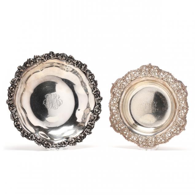 two-sterling-silver-bowls