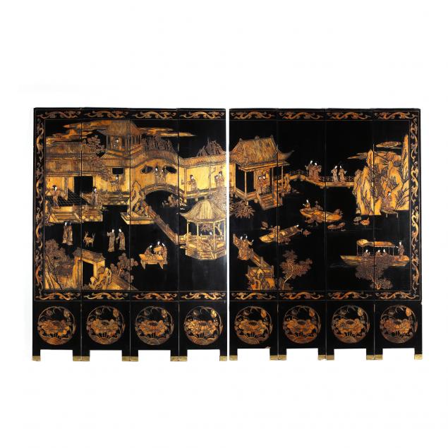 chinese-carved-and-lacquered-eight-panel-floor-screen