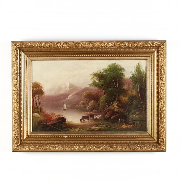 antique-landscape-painting-with-cows-drinking