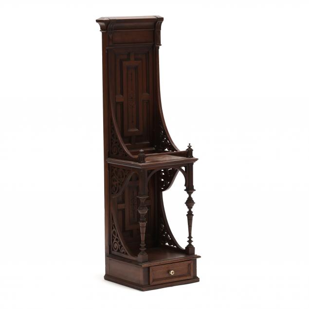 victorian-carved-walnut-display-stand