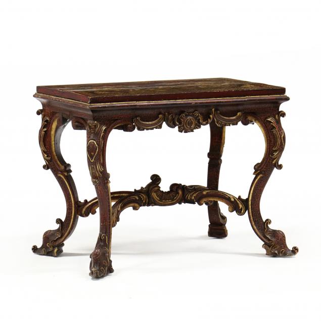 antique-continental-chinoiserie-decorated-writing-table