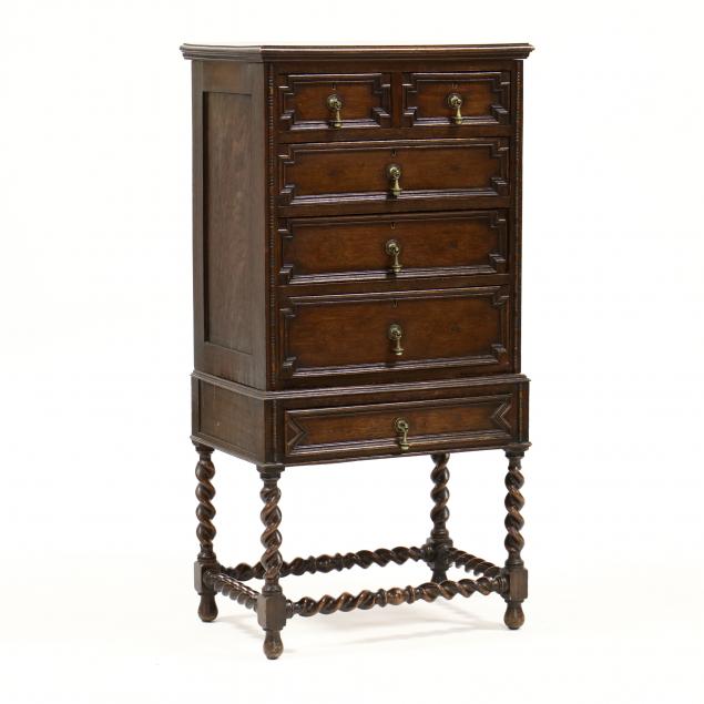 william-and-mary-style-diminutive-chest-on-stand