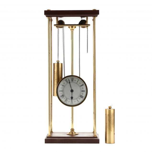 franklin-mint-rising-works-clock