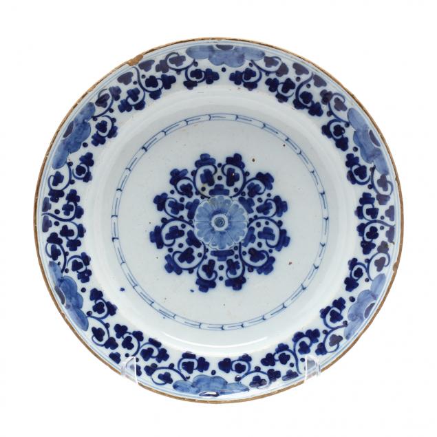 antique-delft-pancake-platter