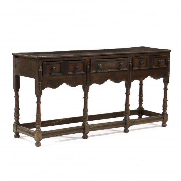 antique-welsh-oak-sideboard
