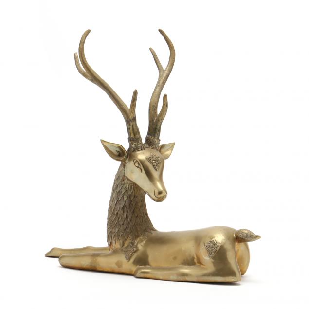 decorative-brass-figure-of-a-deer