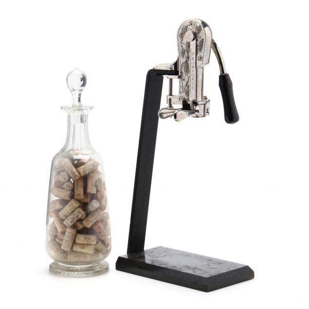 wine-bottle-opener-and-tall-decanter