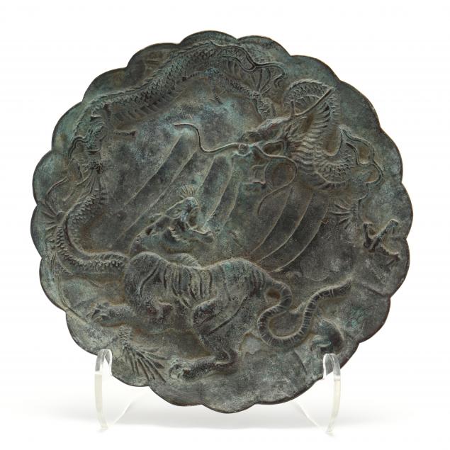 a-japanese-bronze-tiger-and-dragon-plaque