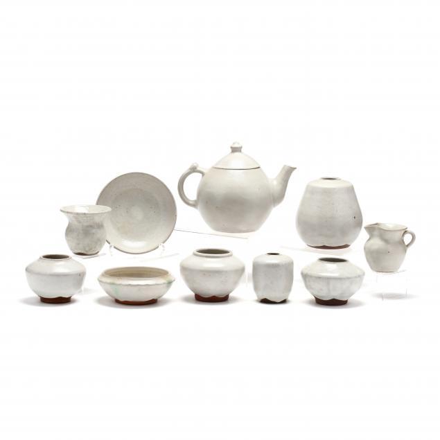 a-group-of-ben-owen-master-potter-chinese-white-pottery