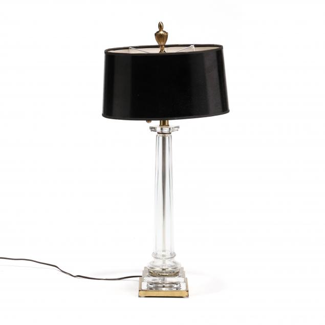 vintage-glass-and-brass-column-table-lamp