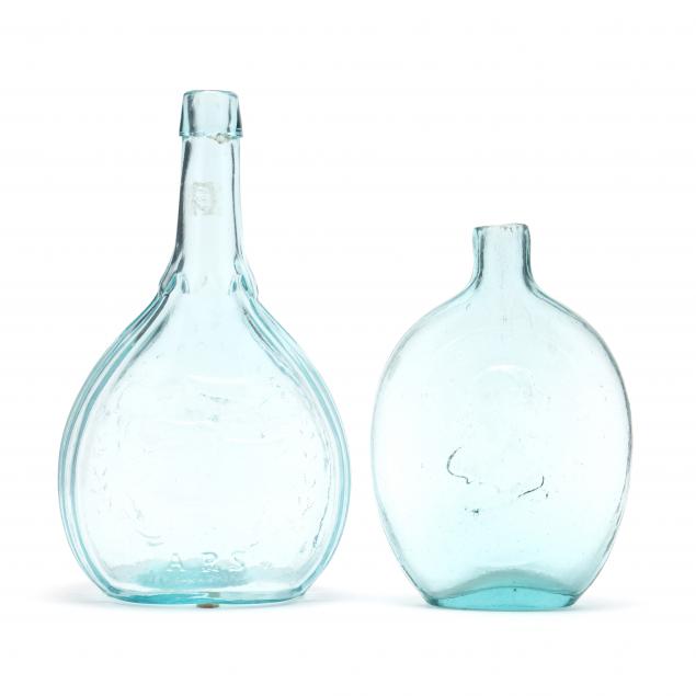 two-19th-century-historical-glass-flasks