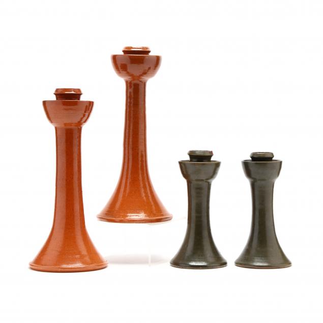 nc-pottery-ben-owen-master-potter-candlesticks