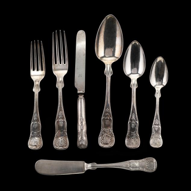 partial-set-of-philadelphia-coin-silver-flatware