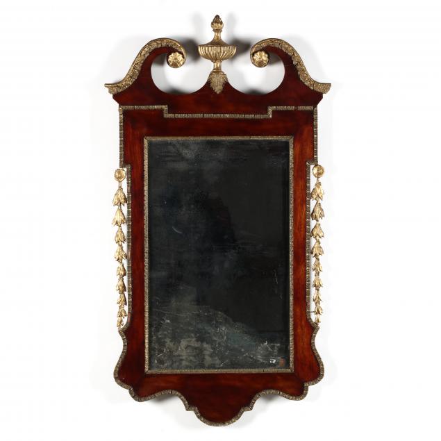 antique-georgian-style-mahogany-mirror