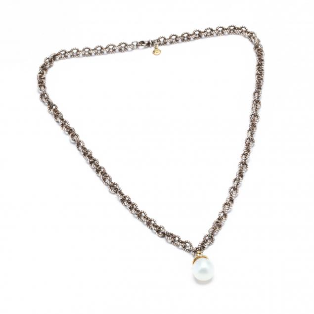 18kt-gold-and-sterling-silver-gem-set-necklace-david-yurman