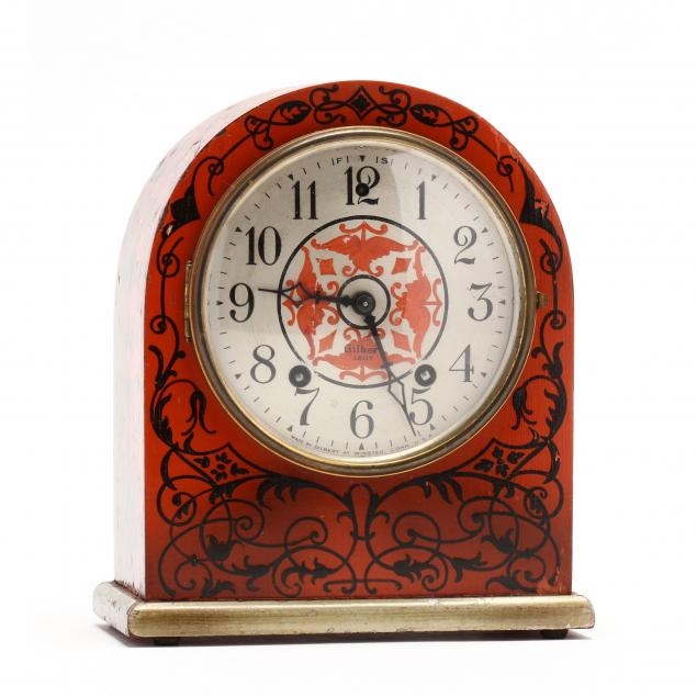 gilbert-vintage-lacquered-bracket-clock