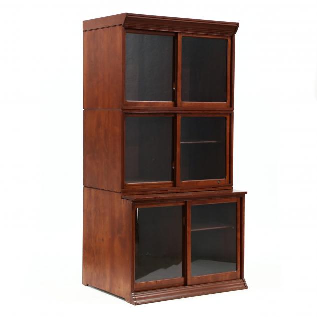 antique-mahogany-stacking-bookcase