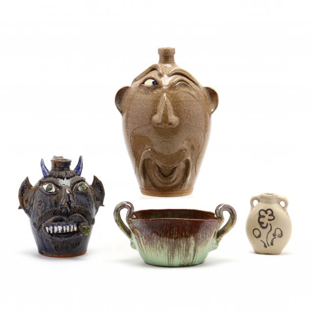 a-north-carolina-pottery-grouping