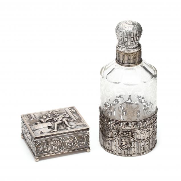 two-continental-silver-table-accessories-circa-1900