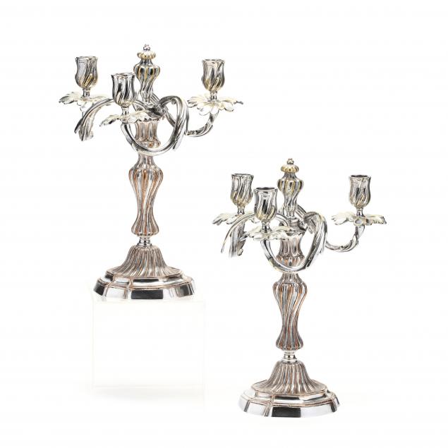 a-pair-of-rococo-revival-silverplate-candelabra