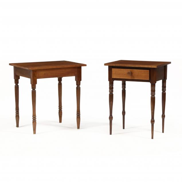 two-american-sheraton-walnut-work-tables