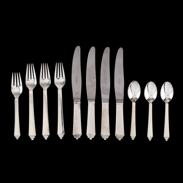 georg-jensen-pyramid-silverplate-flatware