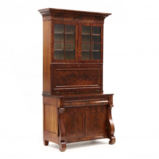 american-classical-secretary-bookcase