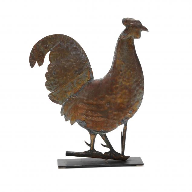 antique-copper-full-bodied-rooster-weathervane