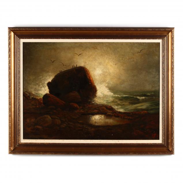 george-william-whitaker-american-1841-1916-rocky-moonlit-shore